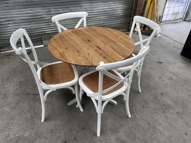 Second-hand Dining Table with 4 Chairs