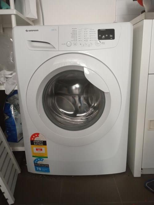 Second-hand Simpson 7kg Front Load Washing Machine