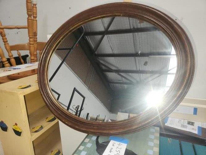 Second-hand Round Mirror - Photo 1)