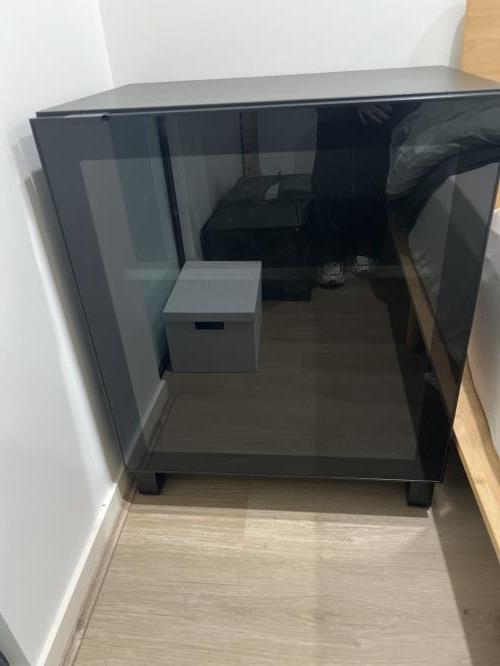 Second-hand IKEA Cabinet with Glass Door - Photo 1)
