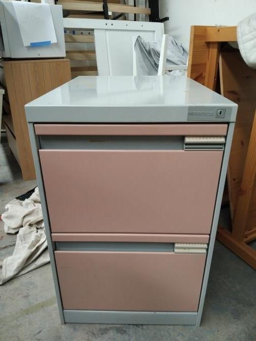 Second-hand 2 Drawer Filing Cabinet - Photo 1)