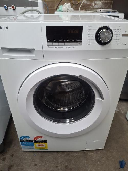 Second-hand Haier 7.5kg Front Load Washing Machine