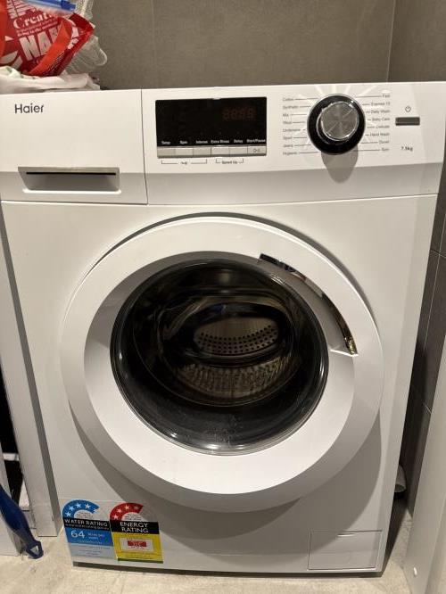 Second-hand Haier 7.5kg Front Load Washing Machine