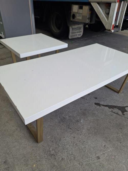 Second-hand Coffee Table with matching Side Table - Photo 1)