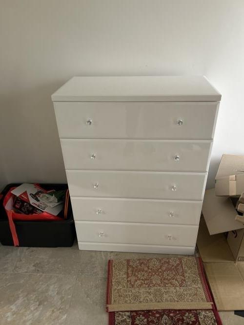 Second-hand Chest of 5 Drawers