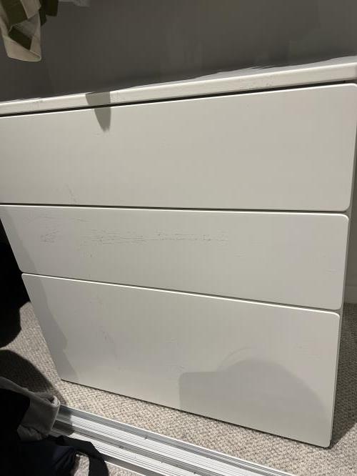 Second-hand Chest of 3 Drawers - Photo 1)