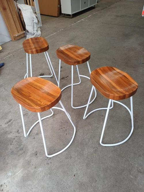 Second-hand Set of 4 Bar Stools