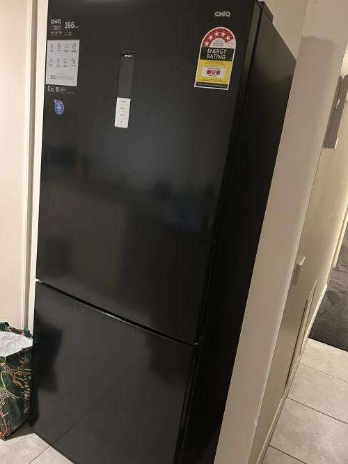 Second-hand Chiq 396L Bottom Mount Fridge