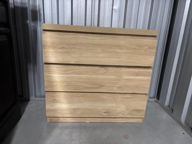 Second-hand Chest of 3 Drawers - Photo 1)