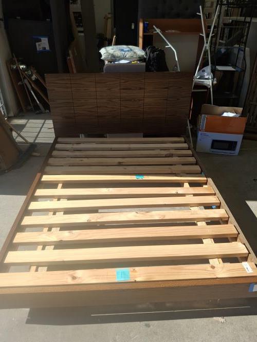 Second-hand Queen Size Bed Frame - Photo 1)