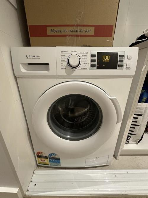 Second-hand Stirling 7.5kg Front Load Washing Machine - Photo 1)