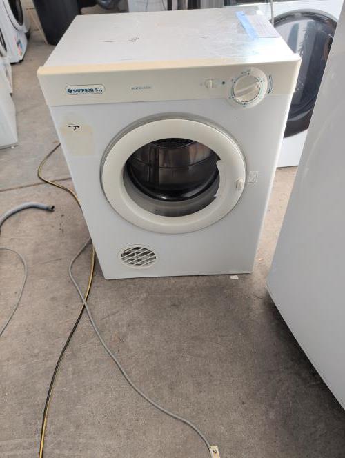 Second-hand Simpson 5kg Dryer - Photo 1)