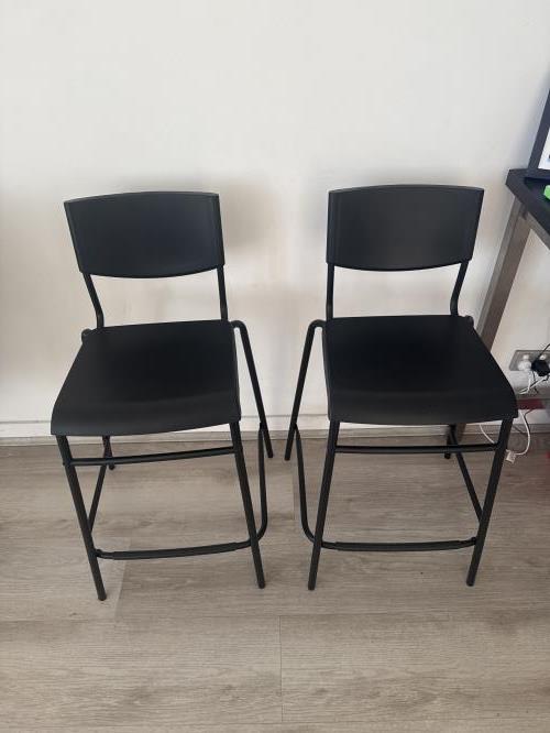 Second-hand Set of 2 Stools - Photo 1)