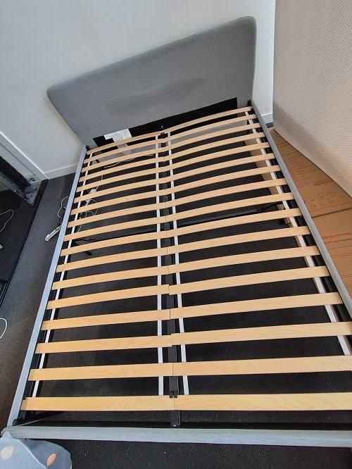 Second-hand IKEA Slattum Queen Bed Frame - Photo 1)