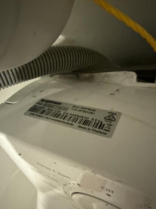 Second-hand Simpson 5.5kg Top Load Washing Machine - Photo 10)