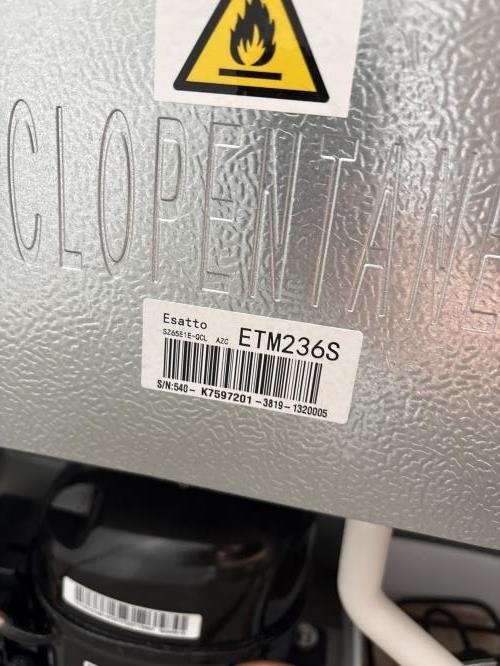 Second-hand Esatto 236L Top Mount Fridge - Photo 10)