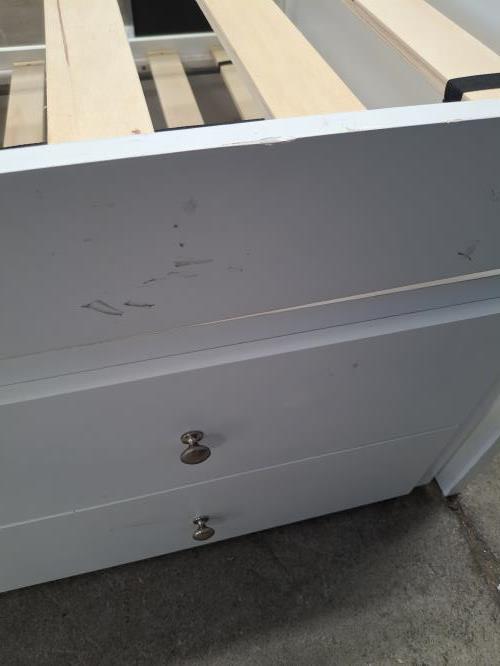 Second-hand Single Bed with Trundle and 3 Drawers - Photo 10)