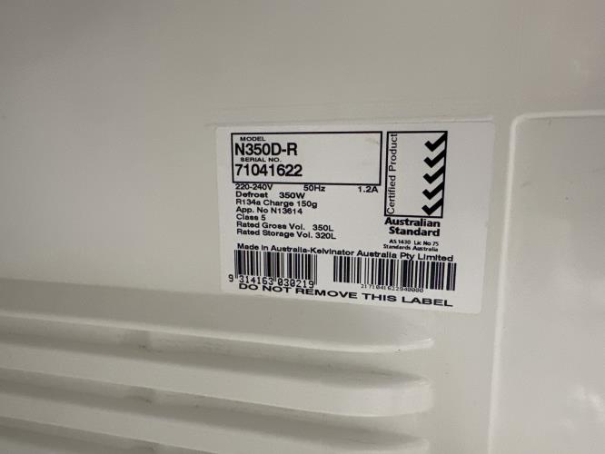 Second-hand Kelvinator 350L Top Mount Fridge - Photo 10)