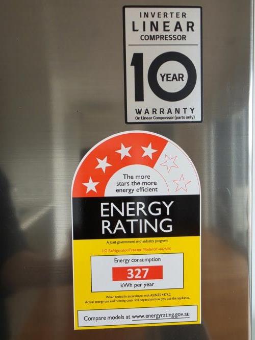 Second-hand LG 410L Top Mount Fridge - Photo 10)