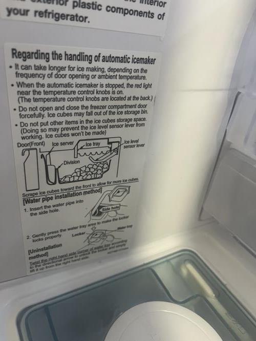 Second-hand Mitsubishi 370L Bottom Mount Fridge - Photo 13)