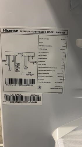 Second-hand Hisense 326L Top Mount Fridge - Photo 16)