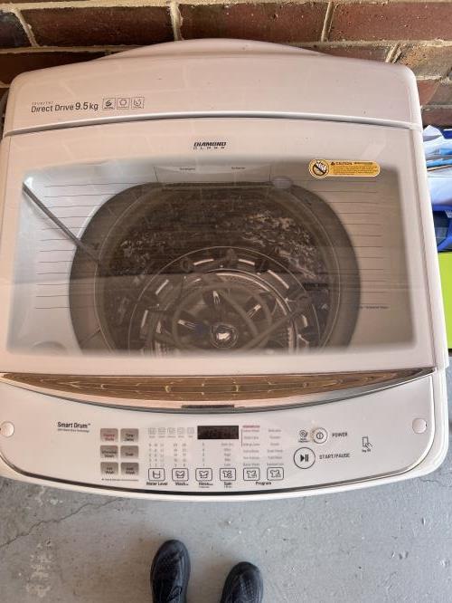 Second-hand LG 9.5kg Top Load Washing Machine - Photo 2)