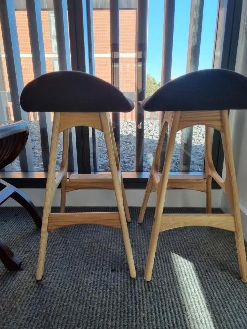 Second-hand Set of 2 Stools - Photo 2)