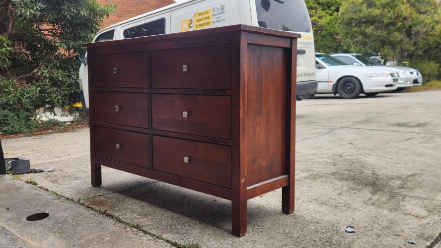 Second-hand Chest of 6 Drawers - Photo 2)