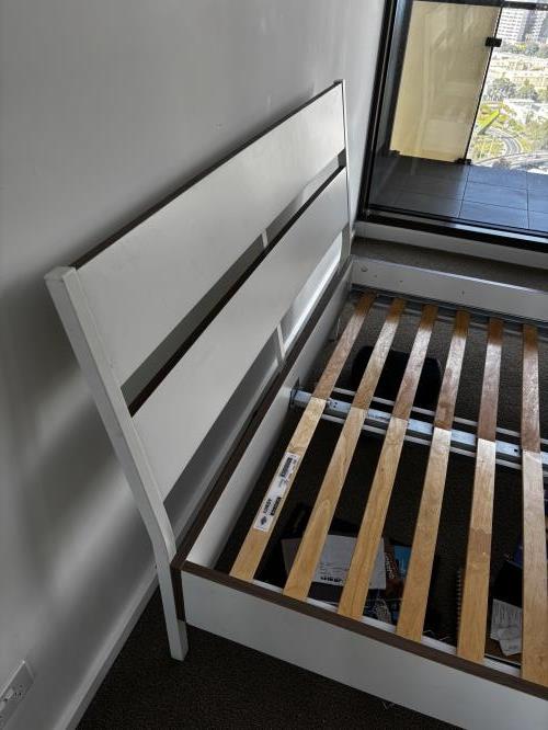 Second-hand IKEA Double Bed Frame - Photo 2)