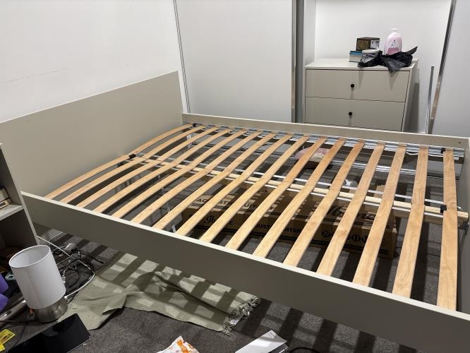Second-hand IKEA Double Bed Frame - Photo 2)