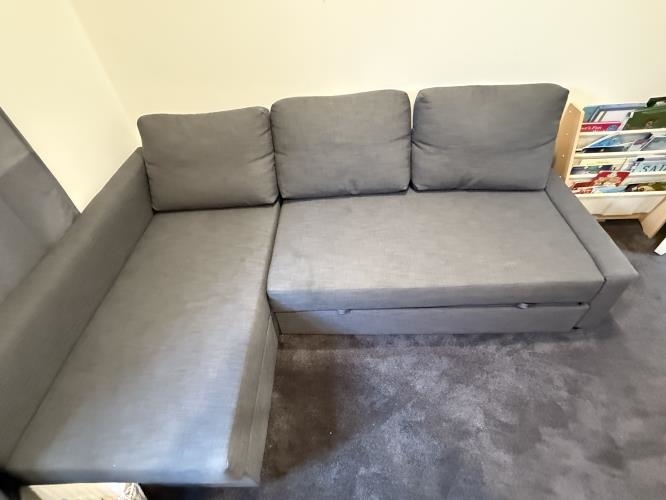 Second-hand IKEA L-Shape Sofa Bed - Photo 2)
