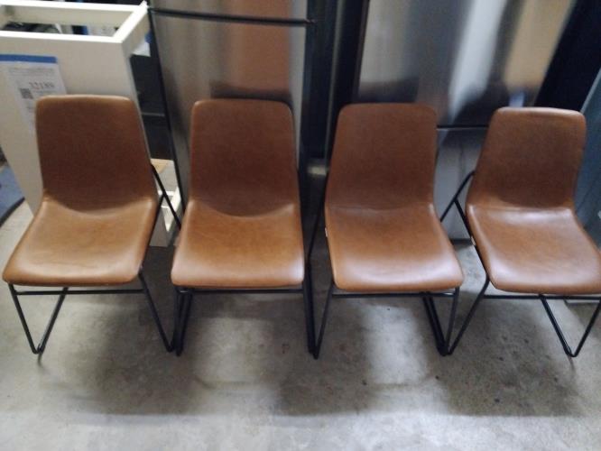 Second-hand Set of 4 Chairs - Photo 2)