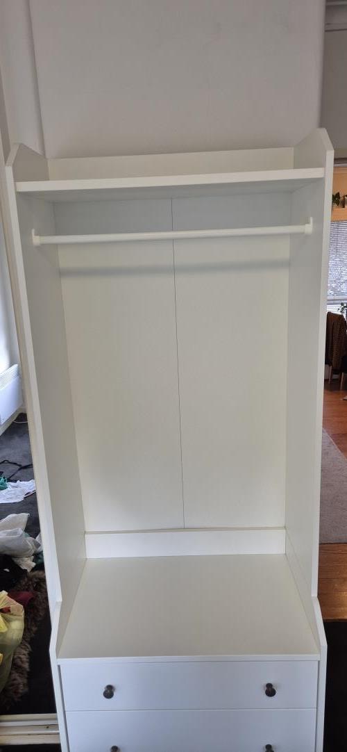 Second-hand IKEA HAUGA Open Wardrobe - Photo 2)