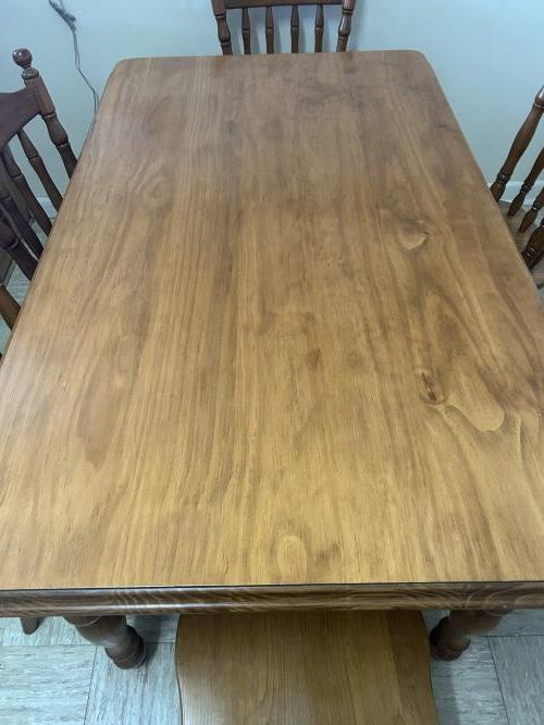 Second-hand Dining Table with 6 Chairs - Photo 2)