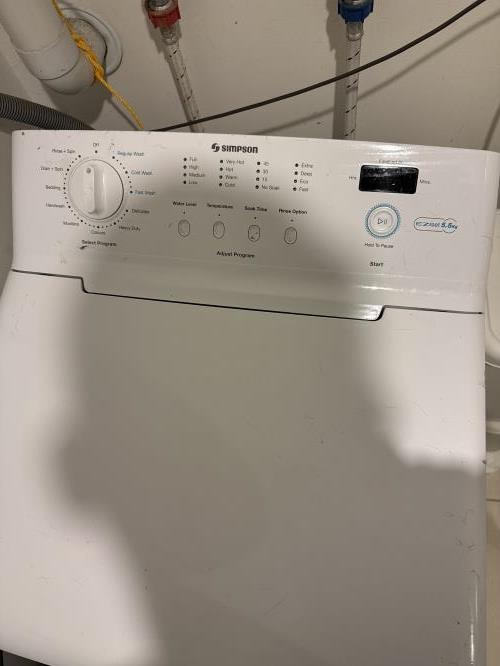 Second-hand Simpson 5.5kg Top Load Washing Machine - Photo 2)