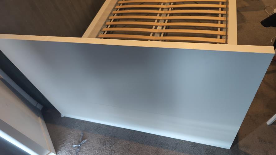 Second-hand IKEA Malm Double Bed Frame - Photo 2)