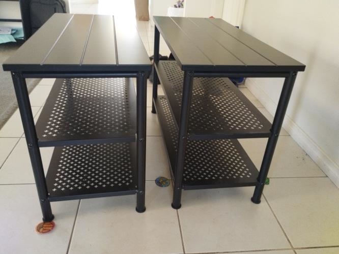 Second-hand Set of 2 Shoe Racks - Photo 2)