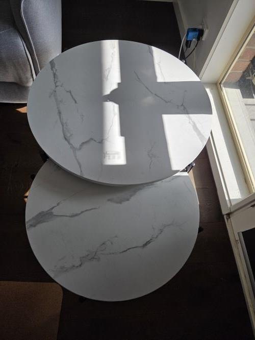 Second-hand Set of 2 Side Tables - Photo 2)