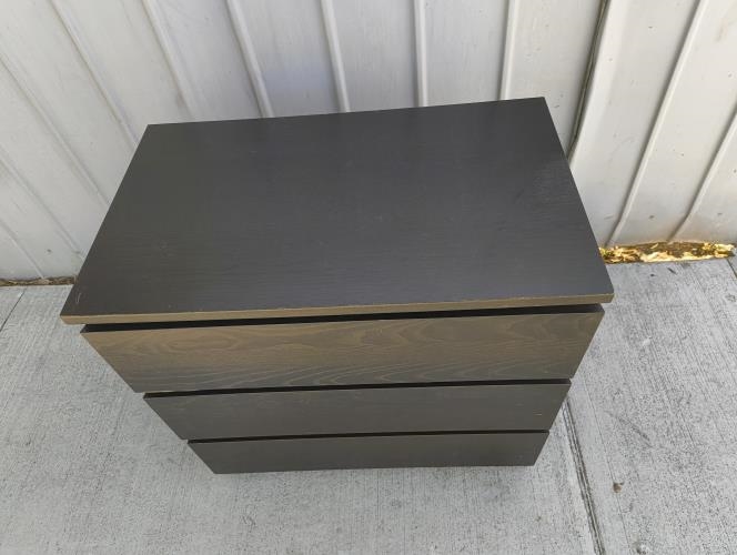 Second-hand IKEA Chest of 3 Drawers - Photo 2)