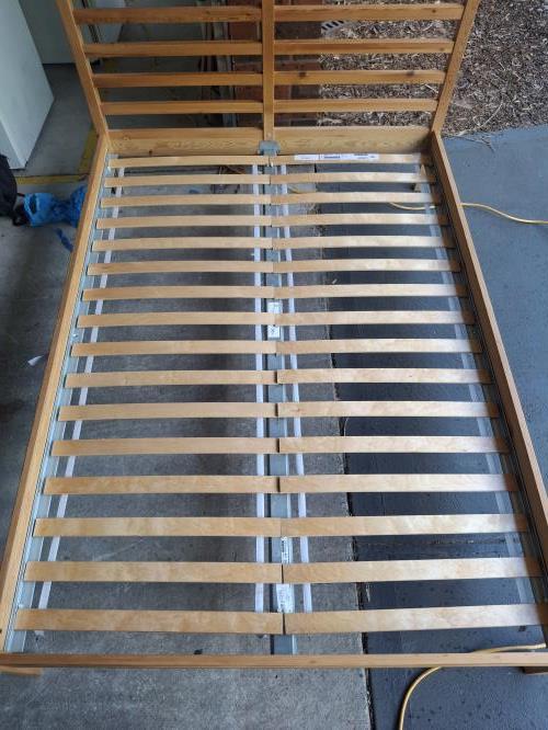 Second-hand IKEA Double Bed Frame - Photo 2)
