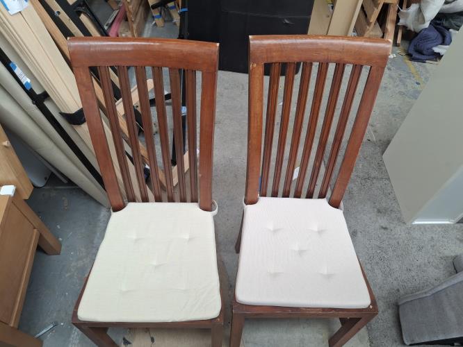 Second-hand Set of 2 Dining Chairs - Photo 2)