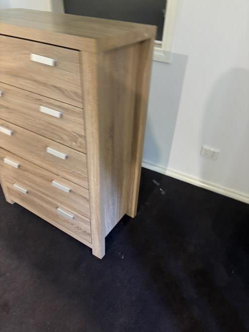 Second-hand Chest of 5 Drawers - Photo 2)