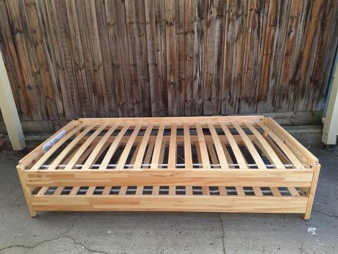 Second-hand IKEA UTAKER Stackable Single Bed Frame - Photo 2)