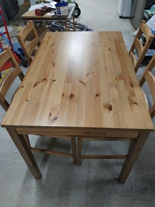 Second-hand IKEA Dining Table with 4 Chairs - Photo 2)