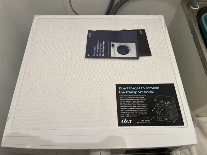 Second-hand Solt 7kg Front Load Washing Machine - Photo 2)