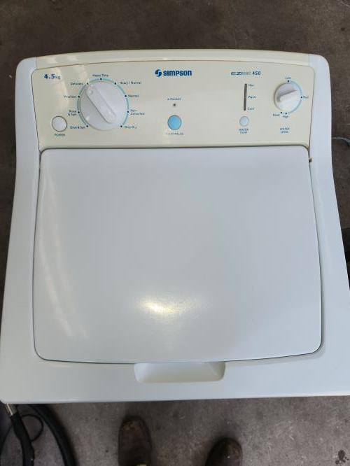 Second-hand Simpson 4.5kg Top Load Washing Machine - Photo 2)