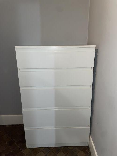 Second-hand IKEA Chest of 5 Drawers - Photo 2)