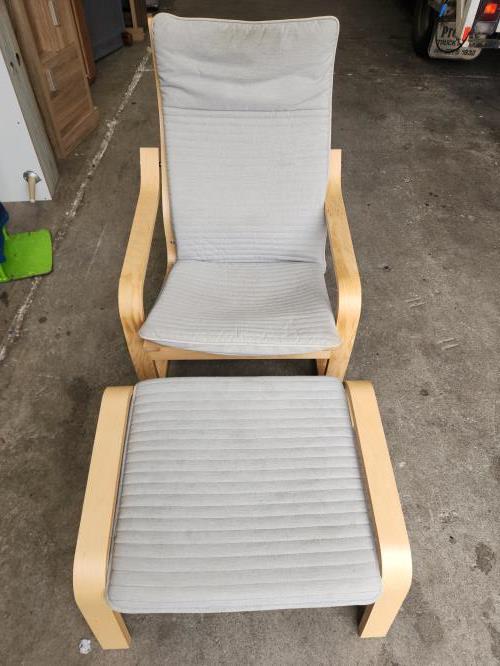Second-hand Rocking Chair with Foot Rest - Photo 2)