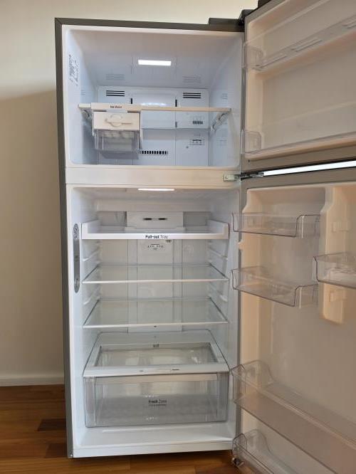 Second-hand LG 410L Top Mount Fridge - Photo 2)