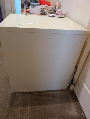 Second-hand 2 Drawer Filing Cabinet - Photo 2)